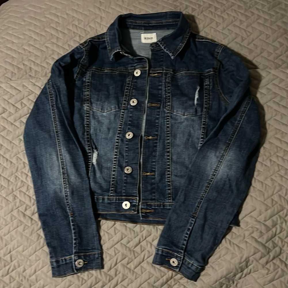 Hudson Jeans denim jacket big boys size large. Worn a few times.
